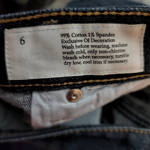 Loft Original Bootcut Jean Dark Wash Denim Basic Casual Capsule Wardrobe EUC - Picture 8 of 8